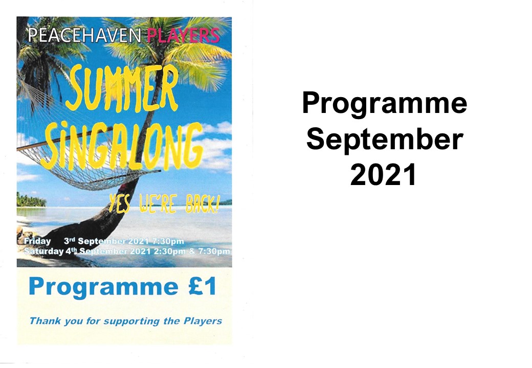 Summer Singalong programme